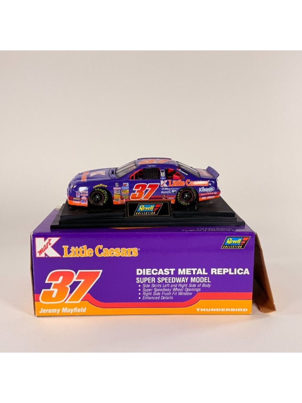 Jeremy Mayfield #37 K-Mart Little Caesars 1996 Revell 1:24 Scale Diecast